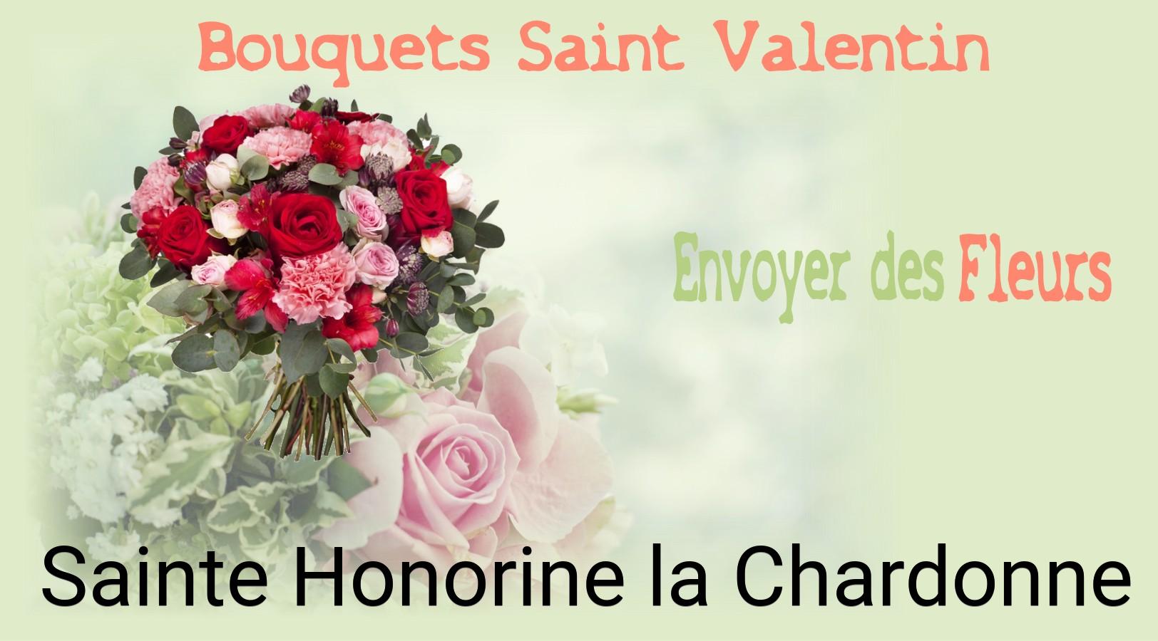 Roses de Saint-Valentin livrées à Sainte-Honorine-la-Chardonne